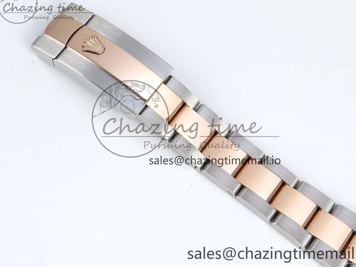 MiroTime 0218 DateJust 31 278271 ARF 1:1 Best Edition 904L Steel Purple Roman Diamonds Dial on SS RG Oyster Bracelet ETA TechFriendly 523